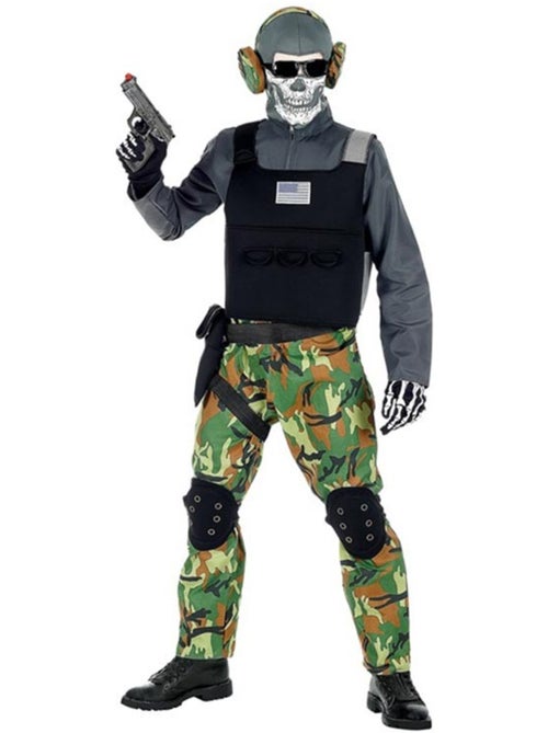 Costume da soldato scheletro - Kiabi