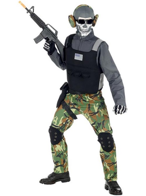Costume da soldato scheletro - Kiabi