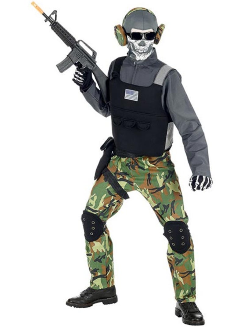 Costume da soldato scheletro Multicolore - Kiabi