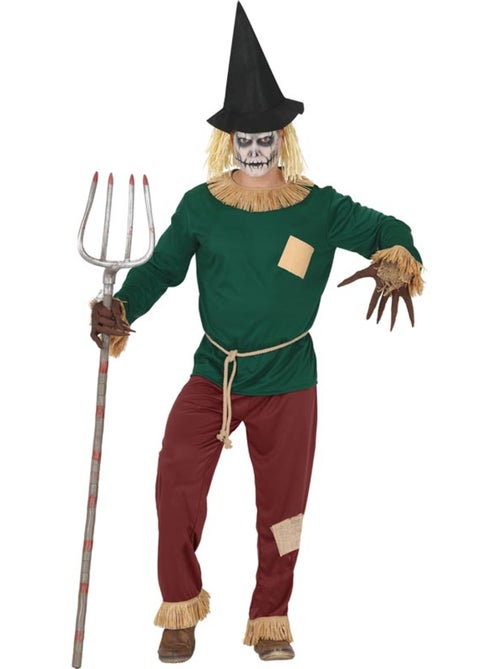 Costume da spaventapasseri con cappello da uomo - Kiabi