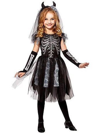 Costume da Sposa Cadavere con corna