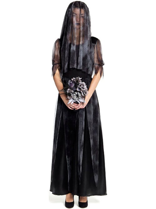 Costume da sposa gotica con velo - Kiabi