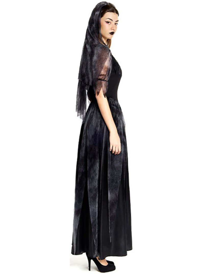Costume da sposa gotica con velo Multicolore - Kiabi