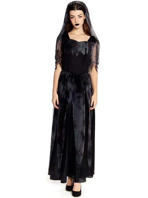 Costume da sposa gotica con velo - Kiabi
