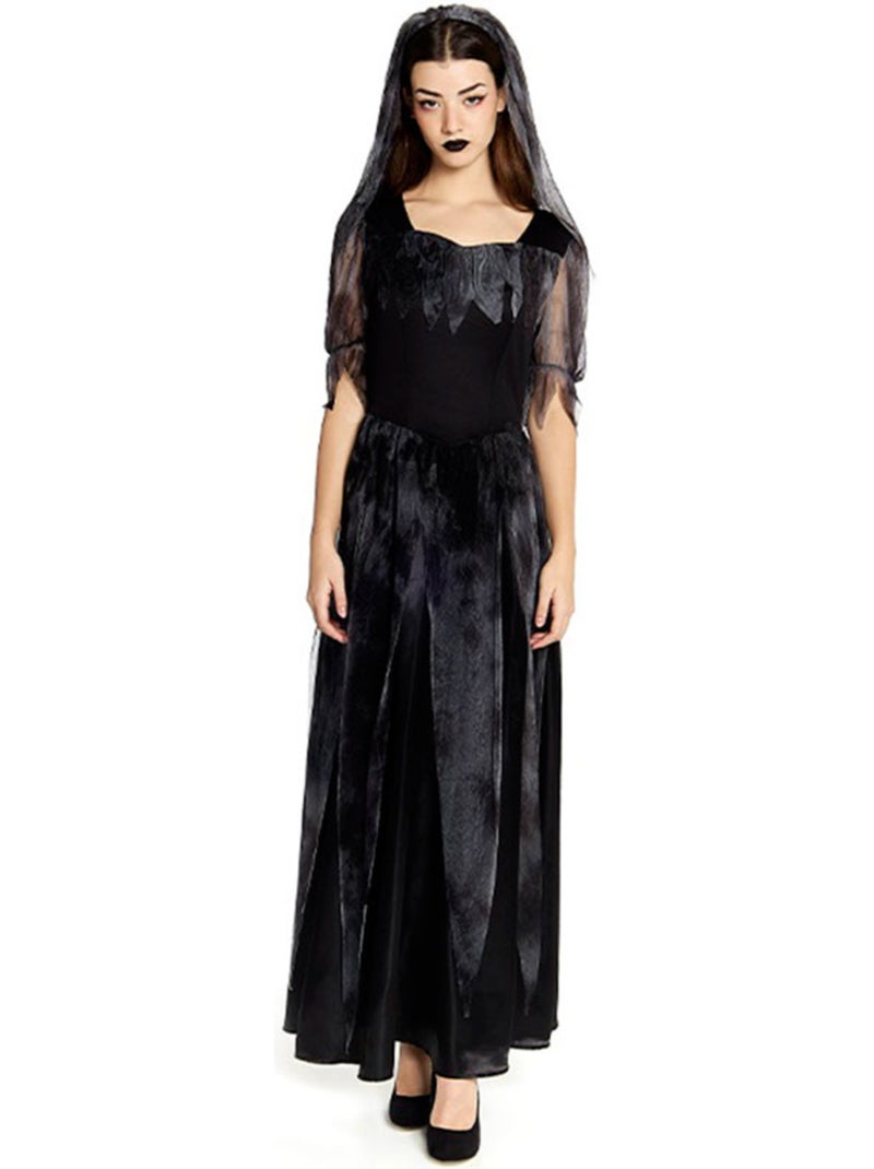 Costume da sposa gotica con velo Multicolore - Kiabi
