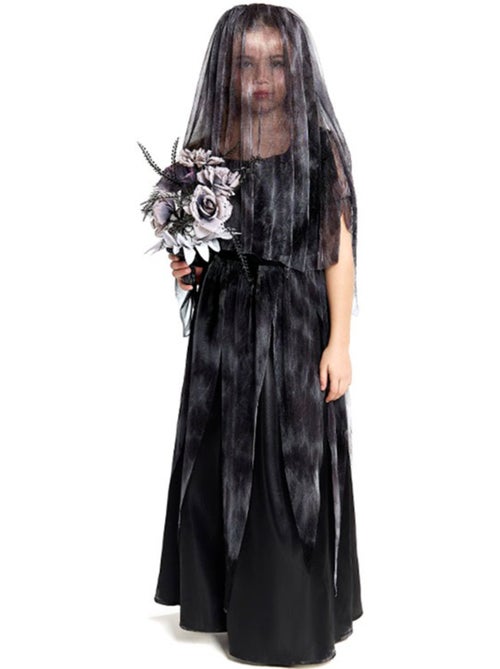 Costume da sposa gotica con velo - Kiabi
