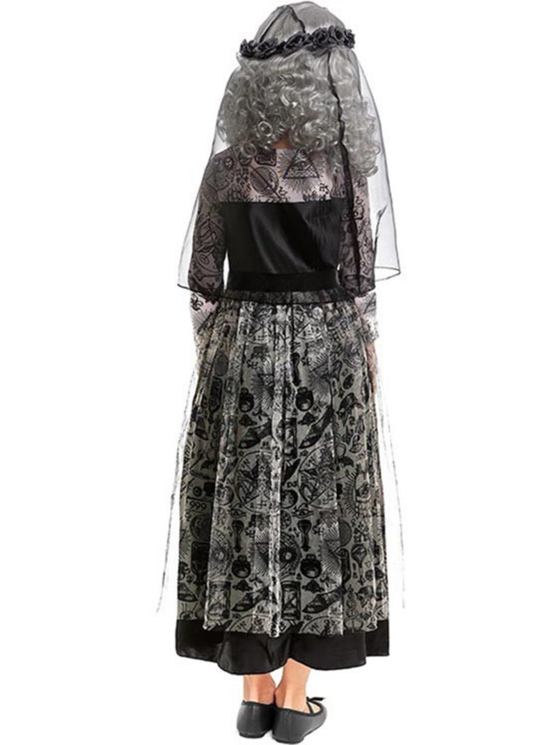 Costume da sposa oscura con velo Multicolore - Kiabi