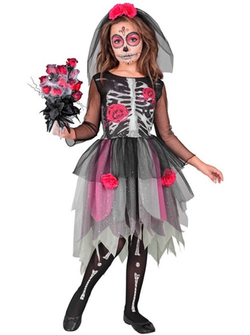 Costume da sposa scheletro con copricapo - Kiabi