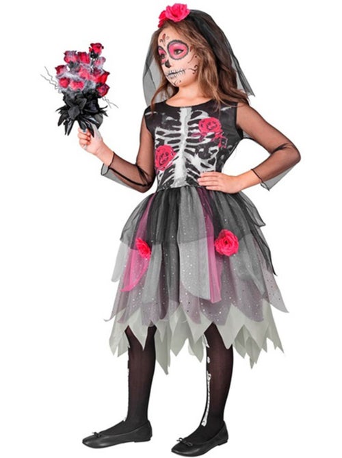 Costume da sposa scheletro con copricapo - Kiabi