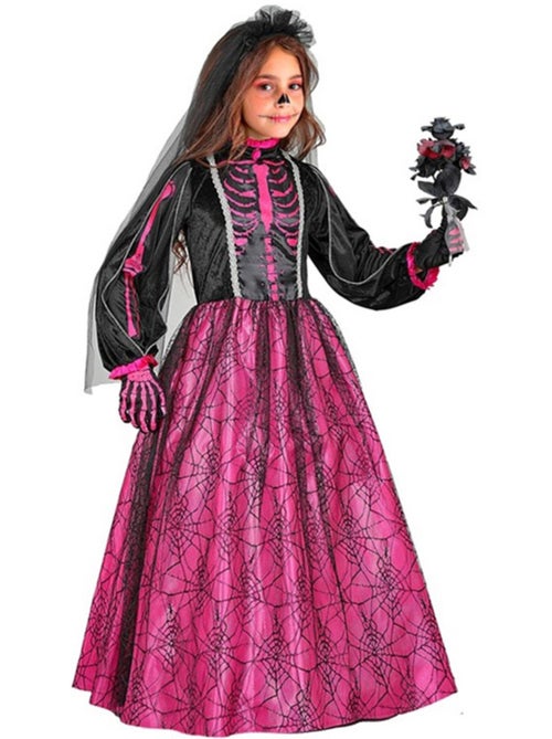 Costume da sposa scheletro fucsia - Kiabi