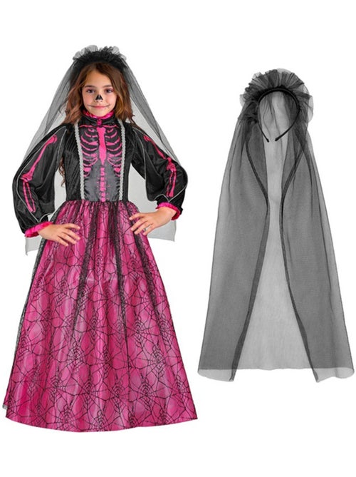 Costume da sposa scheletro fucsia - Kiabi