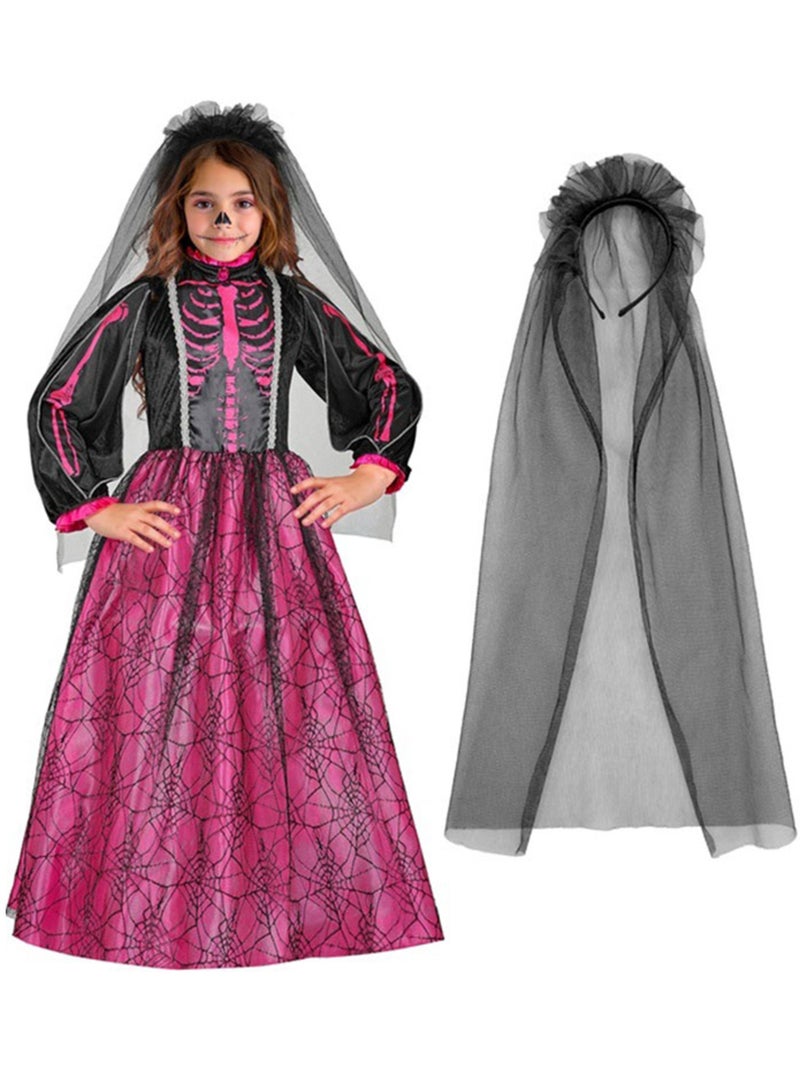Costume da sposa scheletro fucsia Multicolore - Kiabi
