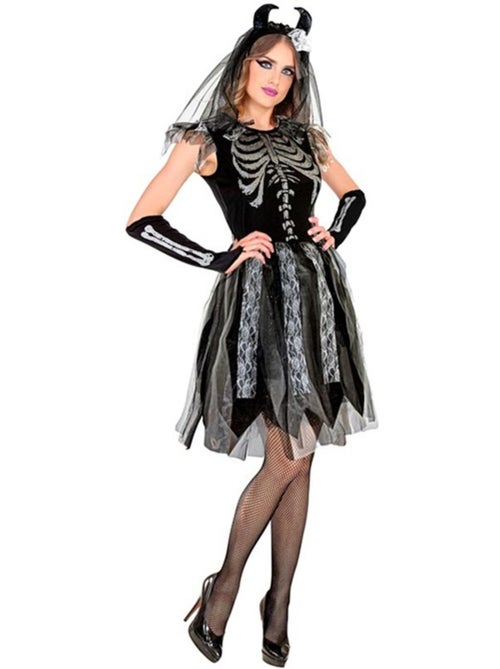 Costume da sposa scheletro - Kiabi