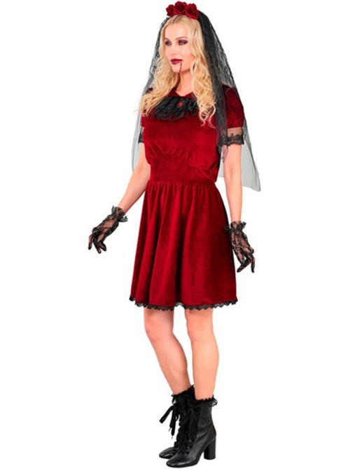 Costume da sposa vampira gotica da donna - Kiabi