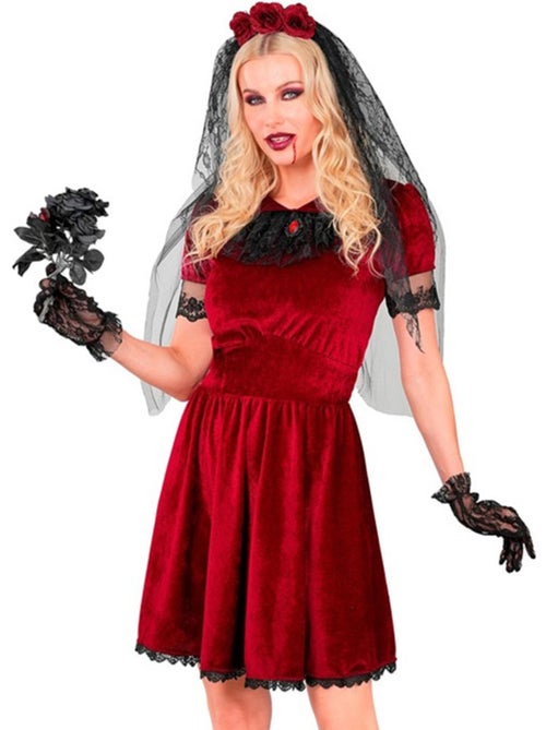 Costume da sposa vampira gotica da donna - Kiabi