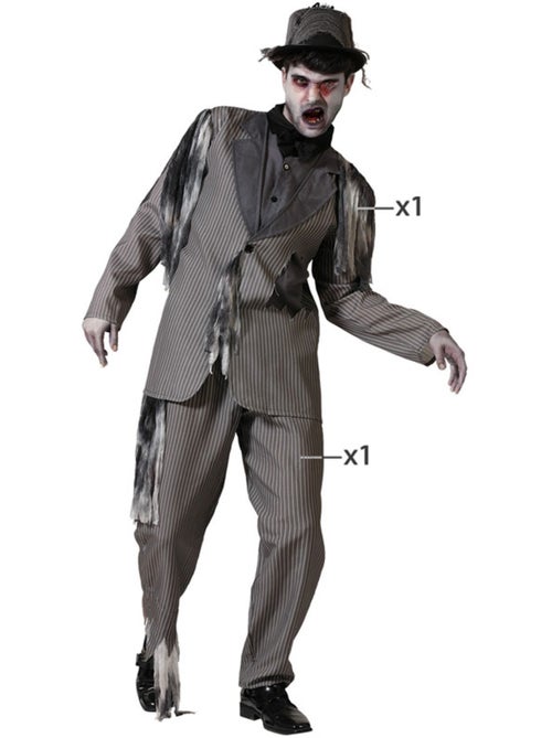 Costume da sposo fantasma da uomo - Kiabi