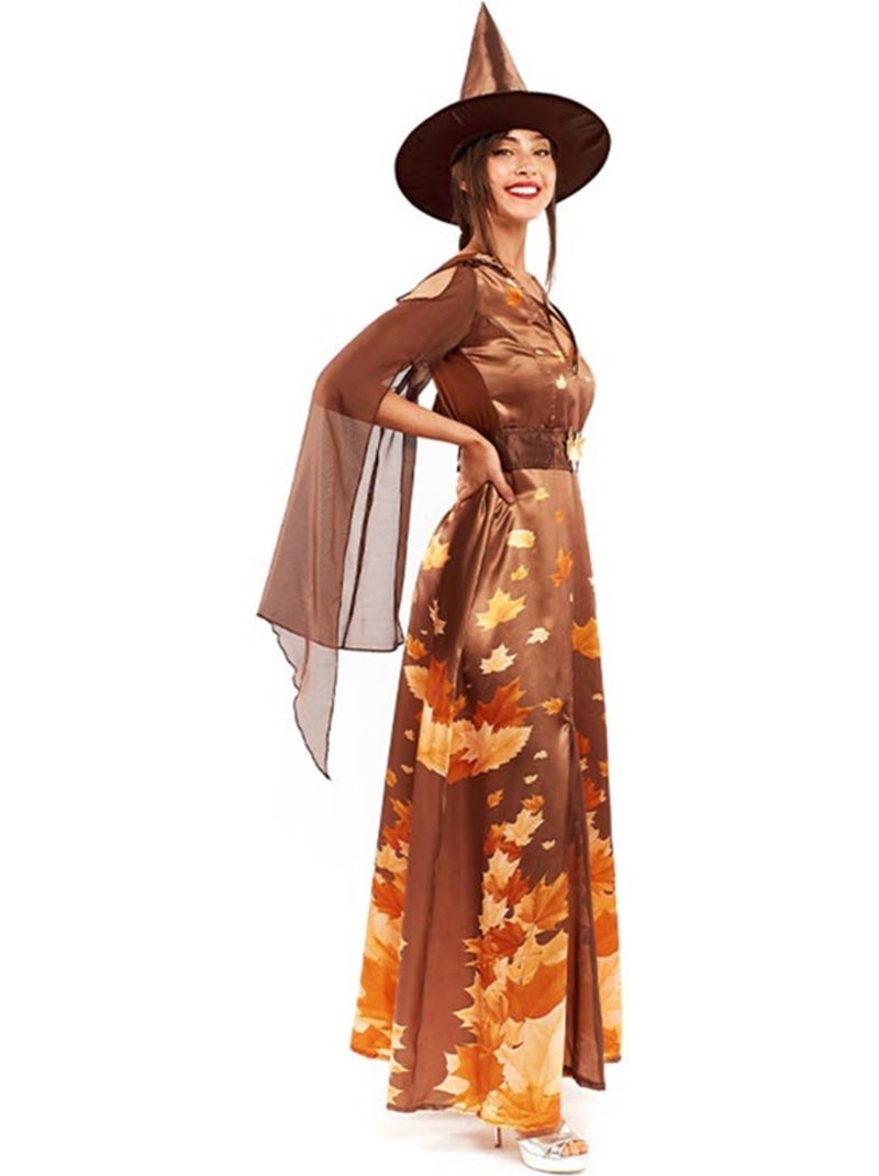 Costume da strega autunnale Multicolore - Kiabi
