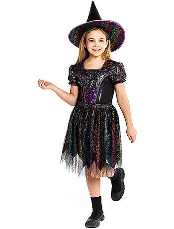 Costume da strega con paillettes