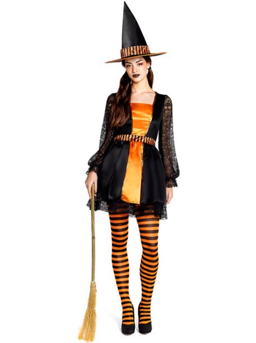 Costume da strega con pizzo - Kiabi