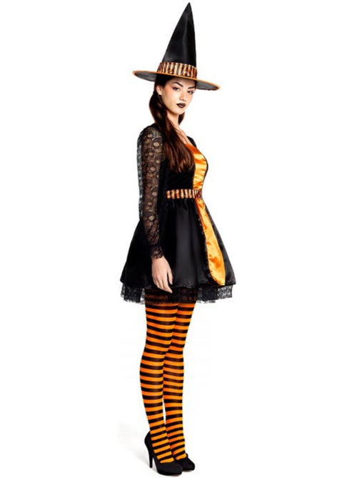 Costume da strega con pizzo - Kiabi