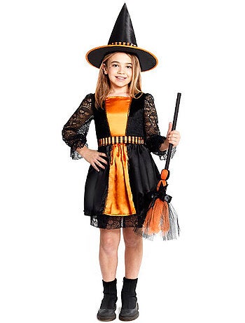 Costume da strega con pizzo