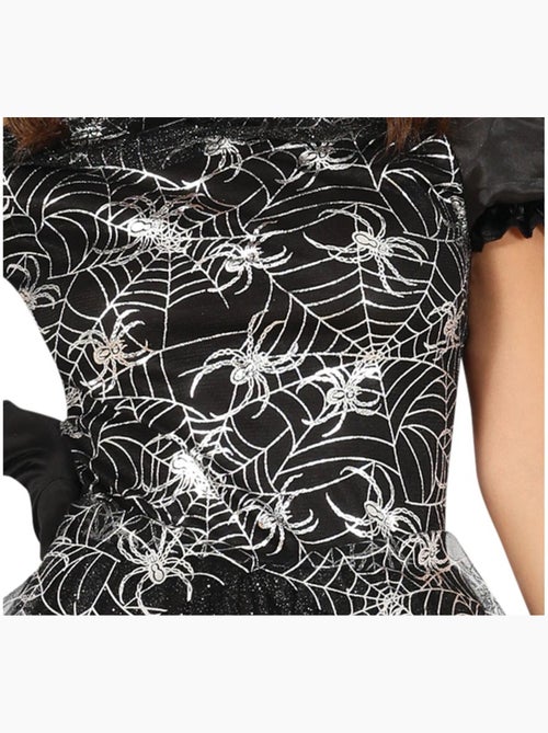 Costume da strega con ragnatela - Kiabi