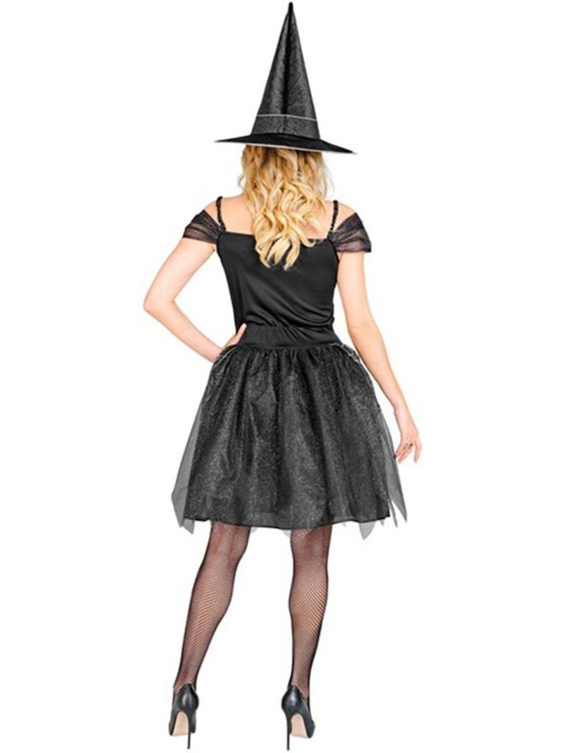 Costume da strega con ragnatela Multicolore - Kiabi