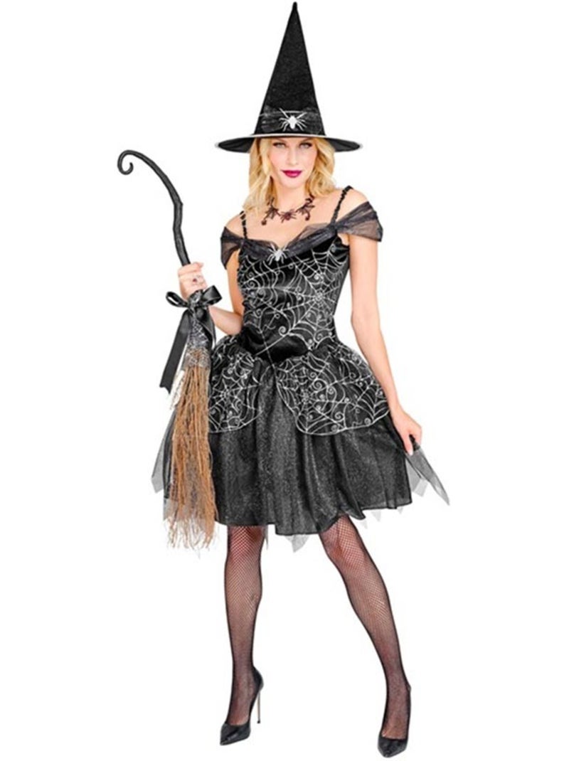 Costume da strega con ragnatela Multicolore - Kiabi