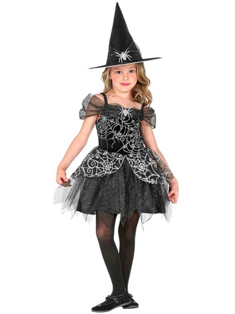 Costume da strega con ragnatela Multicolore - Kiabi