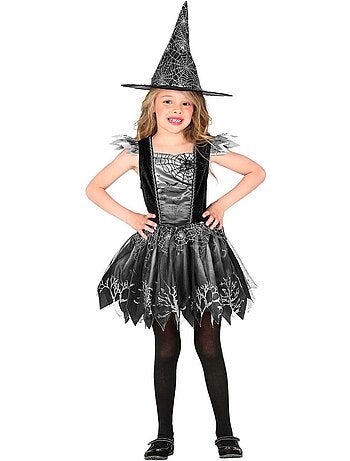Costume da strega con ragnatela