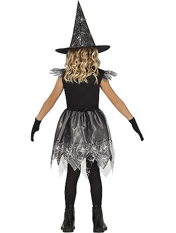 Costume da strega con ragnatela