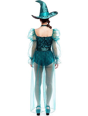 Costume da strega con tessuto trasparente