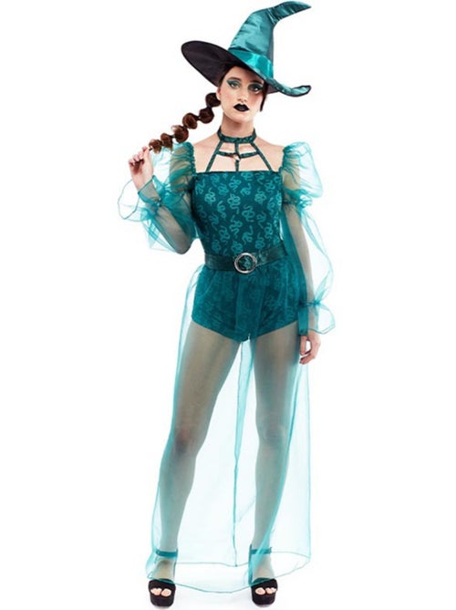 Costume da strega con tessuto trasparente - Kiabi