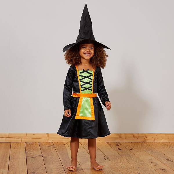 Costume Da Strega Travestimenti Bambini Nero Verde Kiabi 11 00