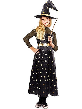 Costume da strega stellare con cappello