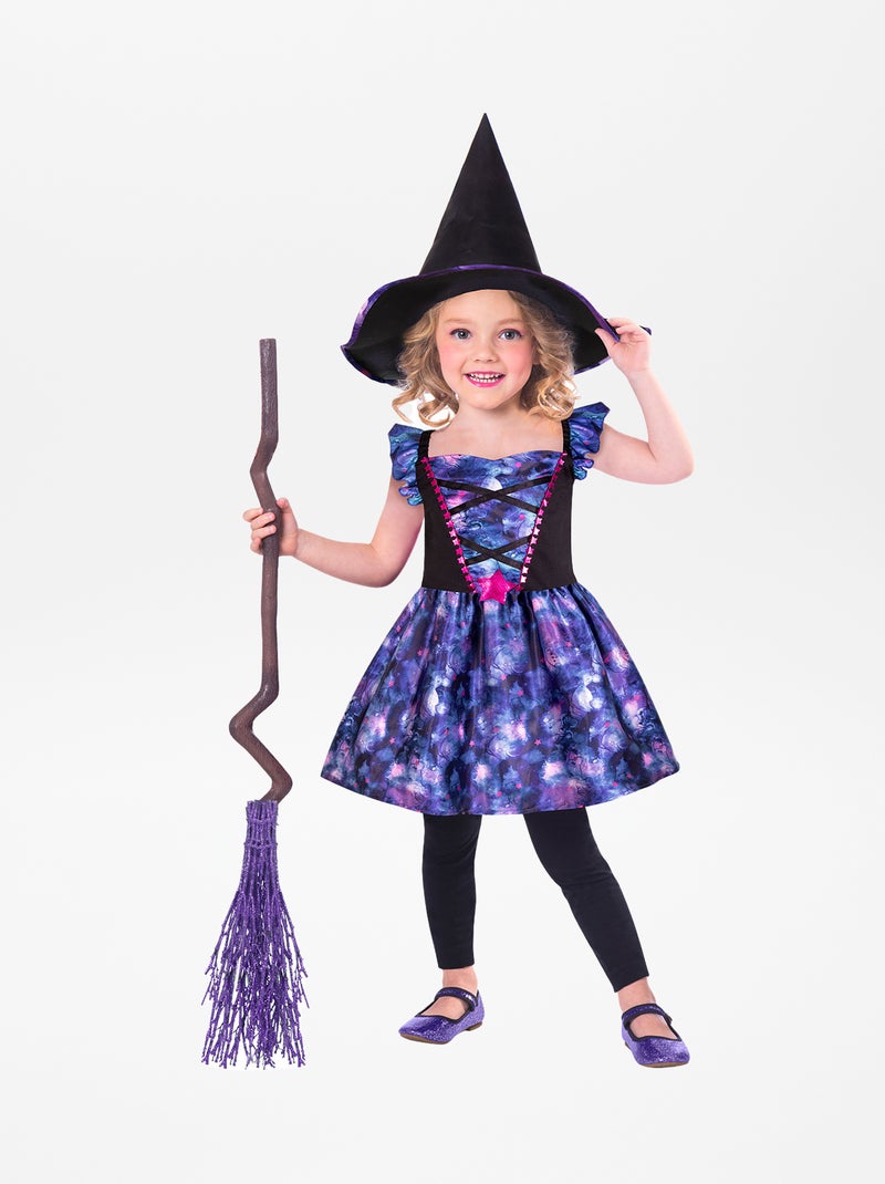 Costume da 'strega' verde/nero - Kiabi