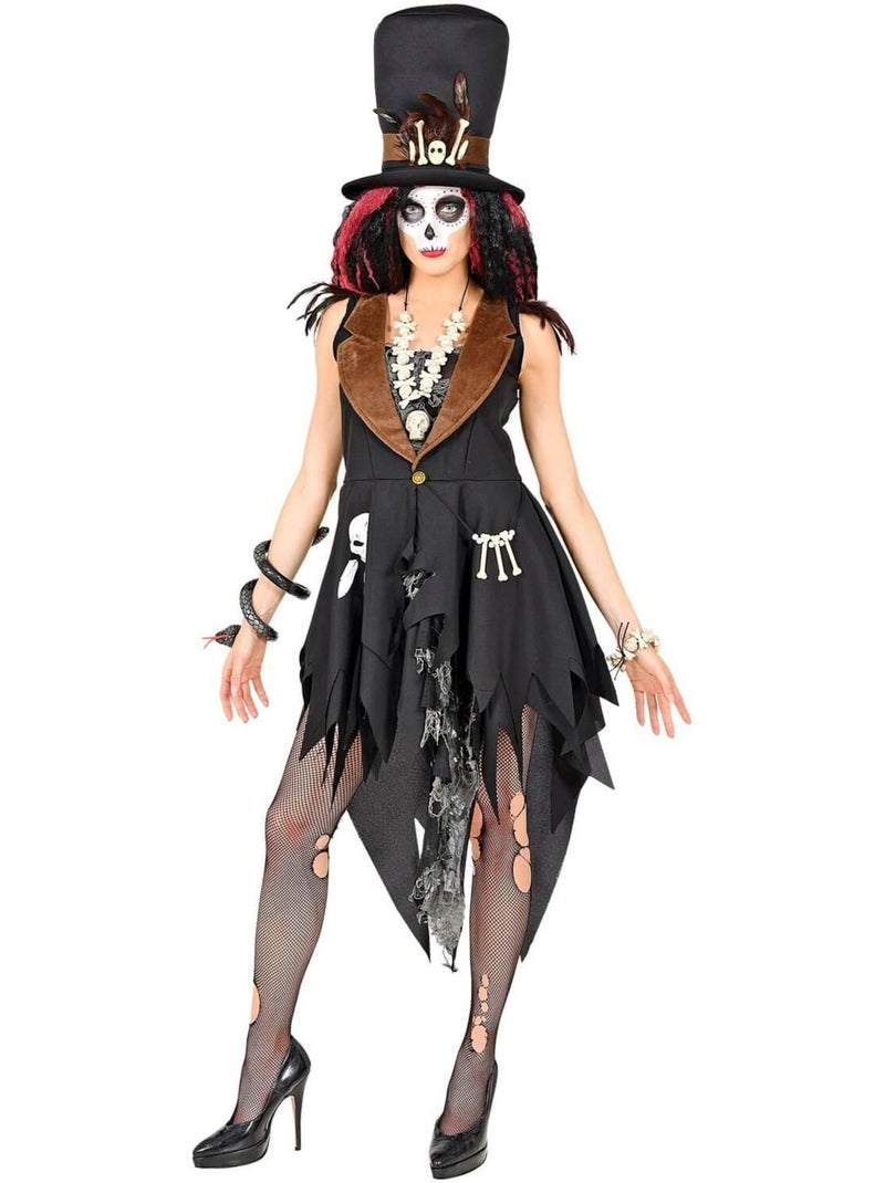 Costume da strega voodoo Nero - Kiabi