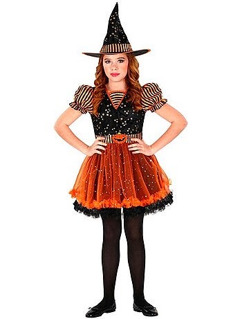 Costume da strega zucca