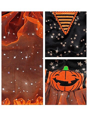 Costume da strega zucca