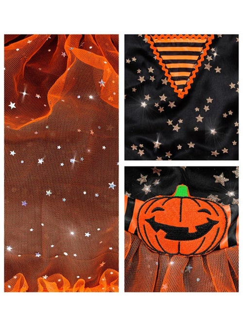 Costume da strega zucca - Kiabi