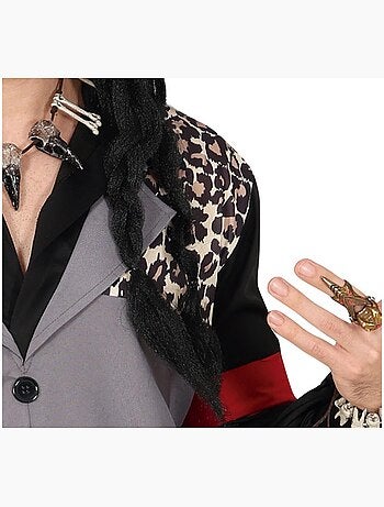Costume da stregone voodoo con teschio