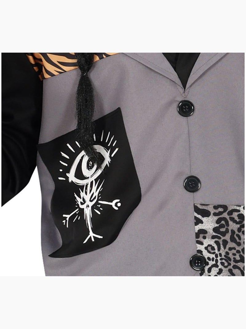 Costume da stregone voodoo con teschio Multicolore - Kiabi