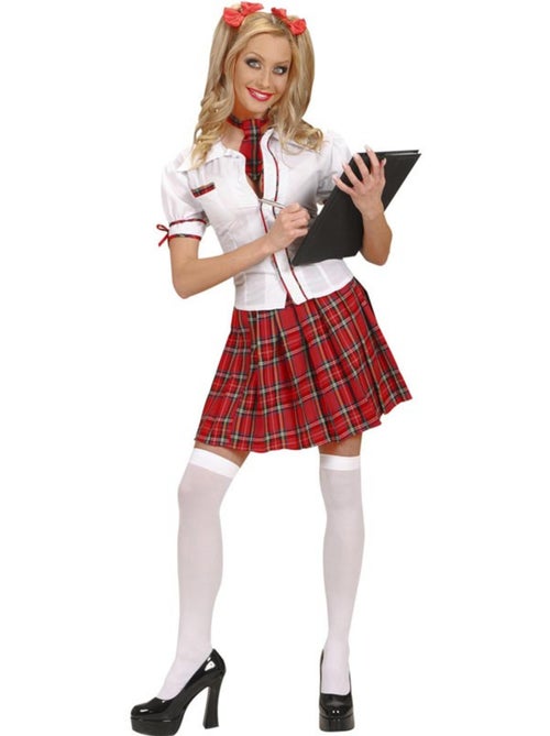 Costume da studentessa con cravatta - Kiabi