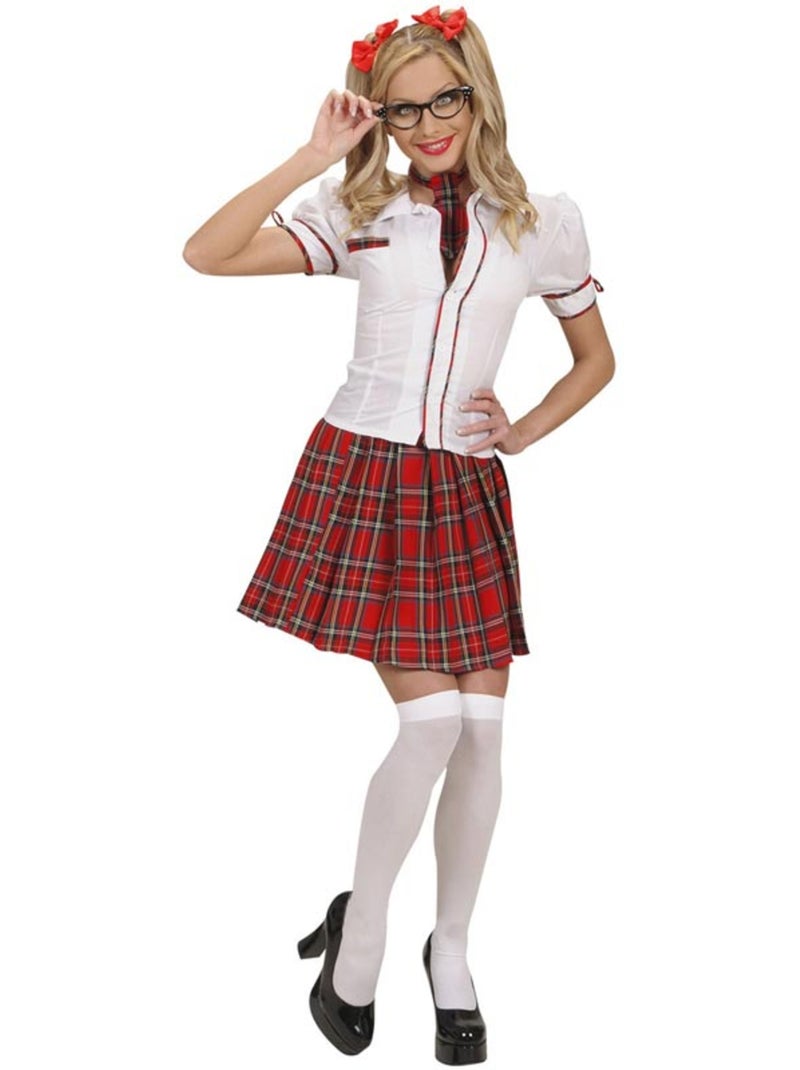 Costume da studentessa con cravatta Multicolore - Kiabi