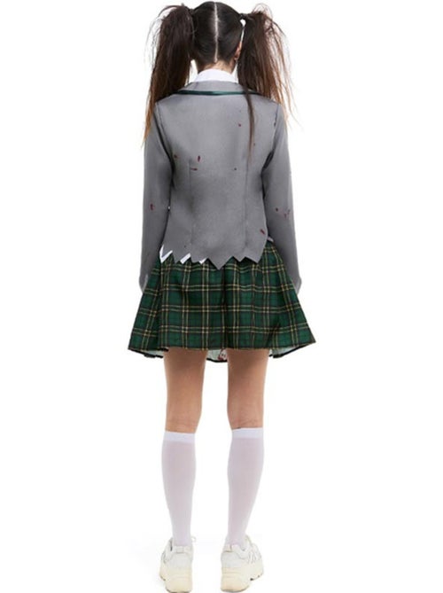 Costume da studentessa zombie con giacca - Kiabi