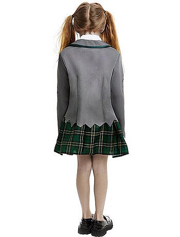 Costume da studentessa zombie con giacca
