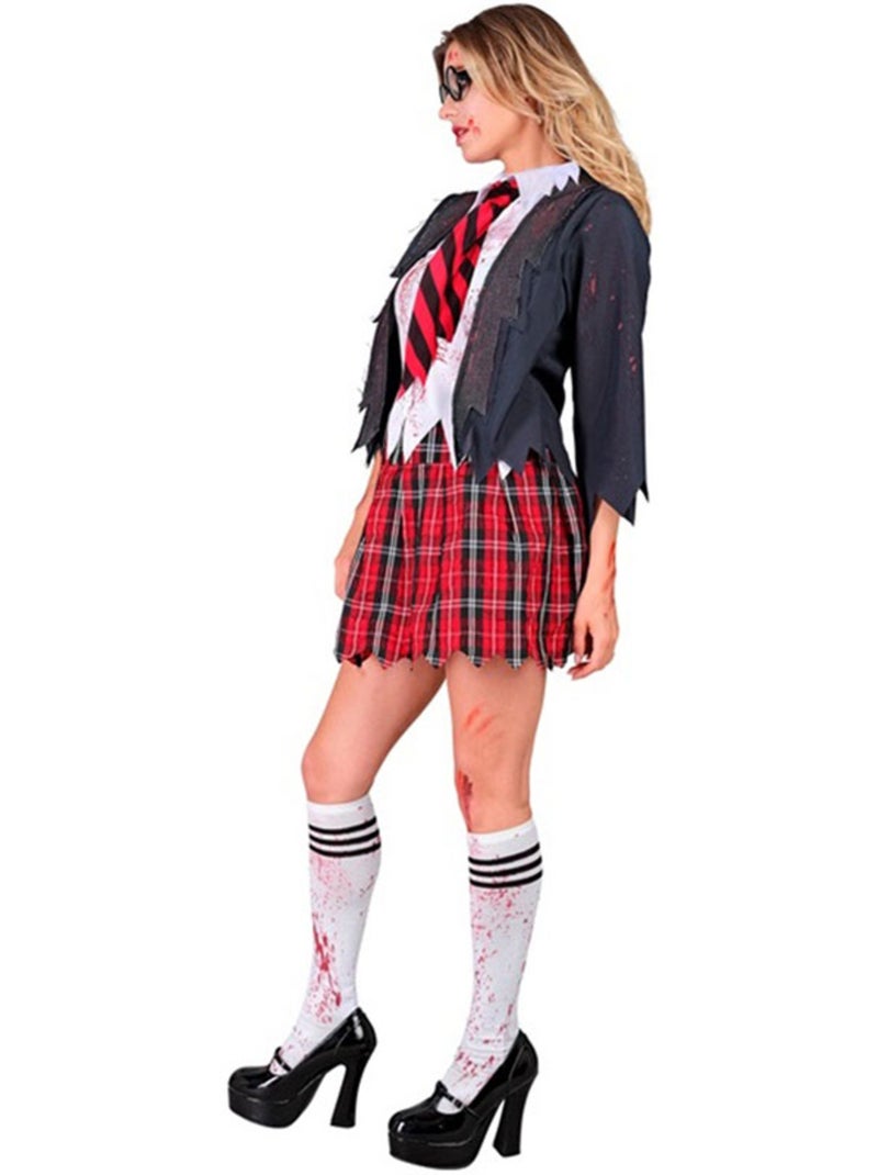 Costume da studentessa zombie Multicolore - Kiabi
