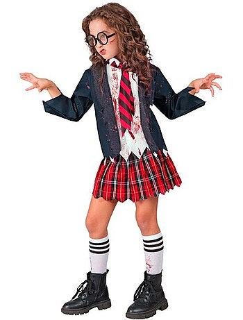Costume da studentessa zombie