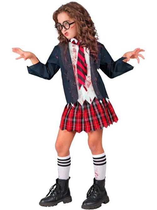 Costume da studentessa zombie - Kiabi