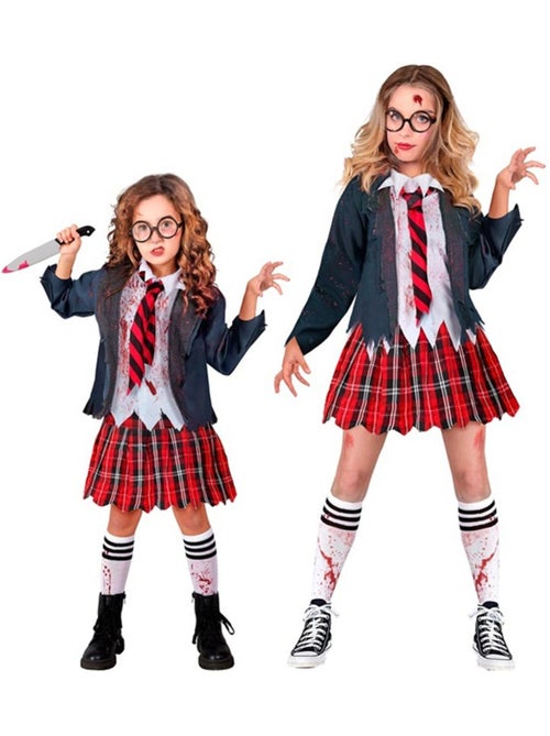 Costume da studentessa zombie - Kiabi